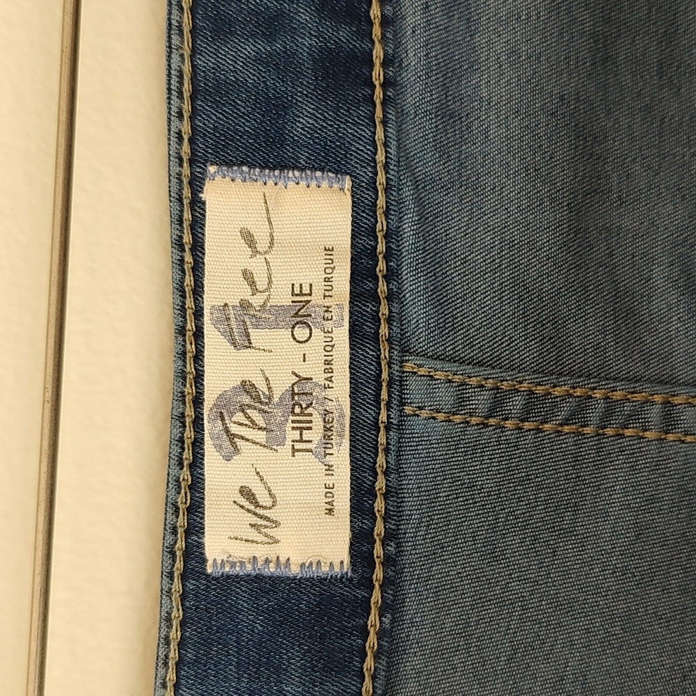 🔥HP🔥Free People Just Float On Flare Bell Bottom Jeans Vintage Inspired Size 31 - Picture 5 of 8